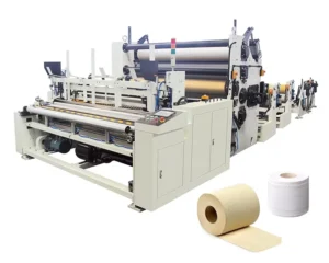 High Speed Toilet Paper and Kitchen Towel Machine No stop Full Automatic Production Line Toilet Paper Rewinder Machine 1 4 Sets