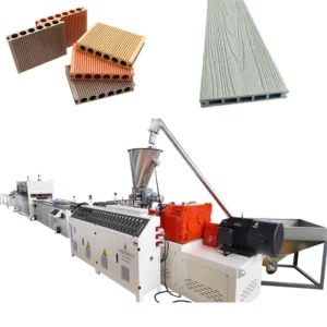 High Speed UPVC WPC Twin Screw Extrusion Machine Pelletizing Wire Production Line for Louver Fluted Wall Panels