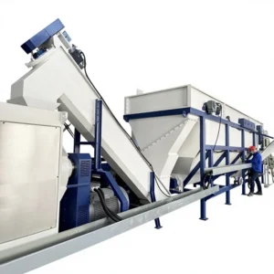 High Speed Waste LDPE PP Plastic Film Bags Pet Flakes Friction Washer Machine