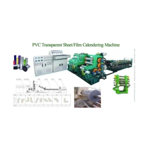 High Strength Compact Structure Plastic Calendering Production Line