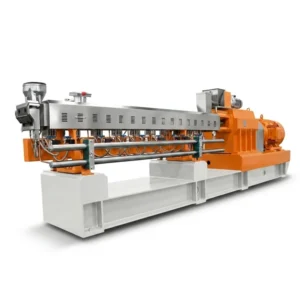 High Torque Twin Screw Extruder Low Waste Plastic Modification Pelletizing Equipment for Plastic Filling Blending