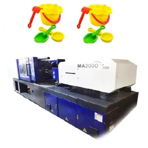 High Used Hybrid Horizontal Injection Molding Machine with PLC Motor Core Components for Plastic Toys Making