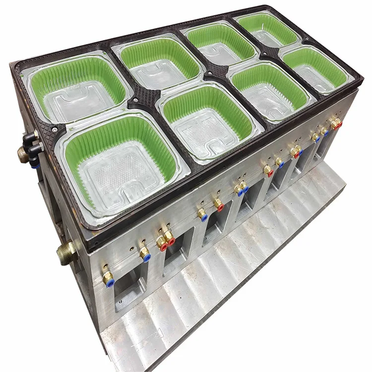 High precision Aluminum Vacuum Forming Molds Food Packaging PVC Blister Packaging Vacuum Thermoforming Plastic Molds OEM Service