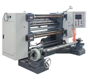 High precision Automatic Rewinding Vertical Slitting Machine for Paper & Plastic Packaging High Rewinding Flatness No Wrinkles
