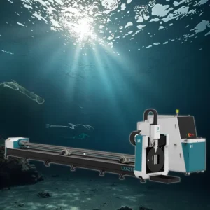 High precision LX62TD Steel Cutter CNC Round Square Tube Laser Cutting Machine 1000W 6000W Fiber Laser Pipe Cutter