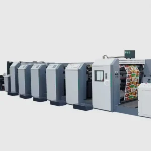 High speed 4 Color Flexographic Printing Machine 1300mm for label paper plastic bag printing