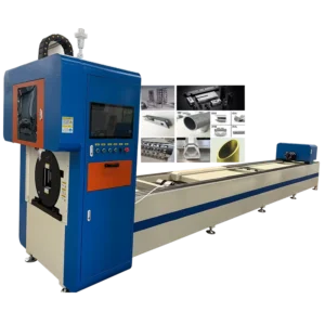 High speed Drawing free Laser Pipe Notching45 Degree Angle Machine Fully Automatic Square and Round Pipe Stainless Steel Punching