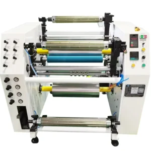 High speed Stretch Film Rewinder LLDPE Film Slitting Rewinder Machinery