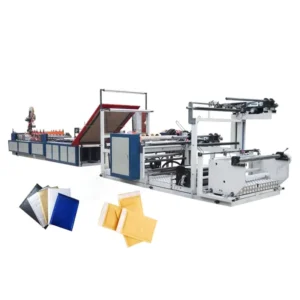Highly Automatic Kraft Paper Air Bubble Film Mailer Bag Making Machine