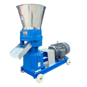 Home Use 70-100kg/h Feed Capacity 304 Stainless Steel Diesel Engine Animal Feed Granulator Pellet Machine