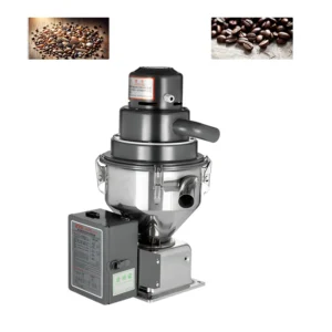 Hopper Coffee Seed Plastic Feeder System with Motor 400kg/h Capacity 380V 1.5kW Power Coffee Bean Vacuum Loader