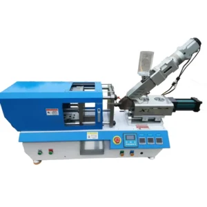 Horizontal Mini Desktop Injection Molding Machine for Manicure Bottle Caps 35g Micro Products Electric Horizontal
