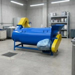 Horizontal Plastic Bottle Flake Dryer Plastic Film Dewatering Machine