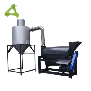 Horizontal Plastic Dewatering Machine Plastic Bags PE LDPE Film Squeezing Screw Press Dryer Machine for Washed Film Plastic
