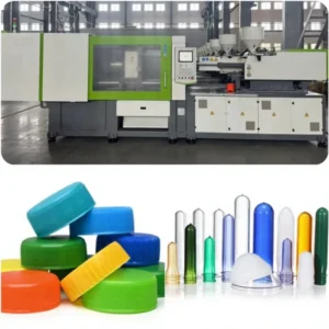 Horizontal Plastic Injection Molding Machine 150 160 180 Tons PLC Motor ABS PP HDPE Bottle Production