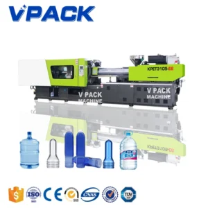 Horizontal Plastic Injection Molding Machine for Making 15g Small Bottle Preform with Mechanical Arm Full Automatic Moulding