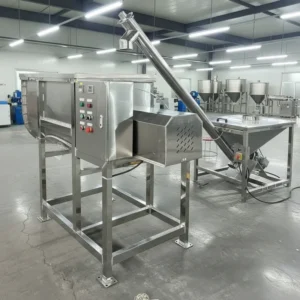 Horizontal Ribbon Mixer Mushroom Substrate Mixer Soy Sauce Powder Mixer 300kg Industrial Ribbon Mixer Mixing Machine