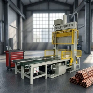 Horizontal Rubber Cutting Machine Fully Automatic Hydraulic Rubber Slitter for Continuous Cutting