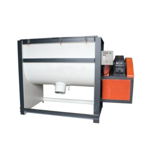Horizontal Stainless Steel Mixer for Plastic Powder Heating Equipment