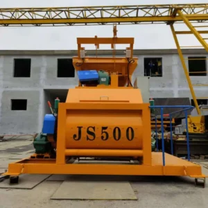 Horizontal Twin Shaft Concrete Mixer