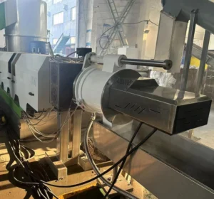Horizontal Water Ring Cutting for Waste Plastic Recycling Pelletizing