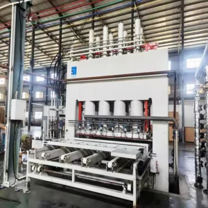 Hot Press Machine for Laminate Melamine Resin Coating Mesin Melamine Plates Making Machine