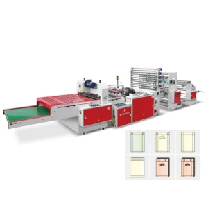 Hot Slit Jumbo Reel Bottom Seal Bottom Welding Poly Plastic Water Sack Small Calendar Plastic Bag Making Machine