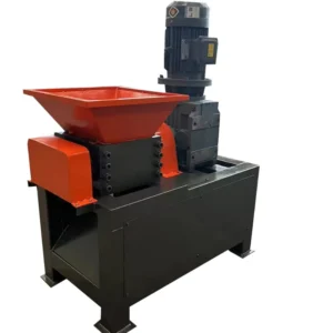 Household Mini Recycling Machine Waste Iron Bucket Plastic Pot Electronic Products Double Shaft Shredder Spot Stock