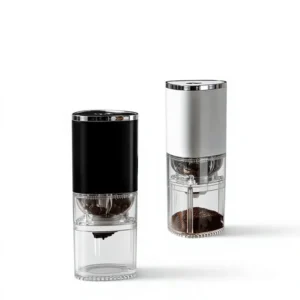 Household Plastic Small American Style Fully Automatic Portable Electric Coffee Bean Grinder