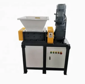 Household Practical Mini Double-Shaft Garbage Shredder 180/300/400/500 Model Metal Small Plastic Shredder