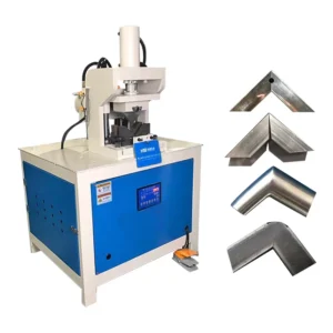 Hydraulic 90 Degree Square Tube Angle Notching Punching Machine for Steel Pipe Hole Cutting 220V/380V