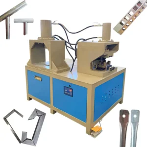 Hydraulic Angle Notching Punching Machine for Steel Pipe and Square Tube 45 90 120 Cutting 380V 220V