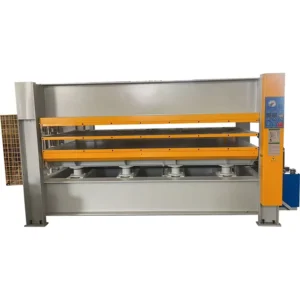 Hydraulic Hot Press Machine for MDF Wood Chip Plastic Sheet Splicing with Accurate Temperature Control 1600kN Pressure
