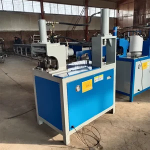 Hydraulic Motor Square Pipe Punch Hole Angle Cutter 90 Degree Corner Punching Machine