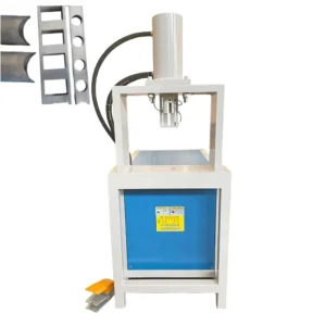 Hydraulic Punching Cutting Machine Multifunctional Pipe Punch Press Machine High Efficiency Engine Motor Driven 220V 440V