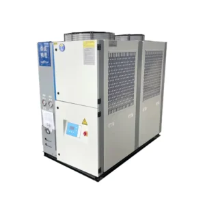 Industrial 30 Kw 50 Kw 100 Kw Air Cooled Water Chiller for Plastic Injection Machine R410A Compressor Engine Gear