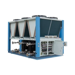 Industrial Air-Cooled Water Chiller Plastic Processing 220V Compressor Chiller for Restaurant Use