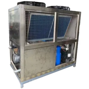 Industrial Air Cooled Water Chiller for Plastic Machine 79.2KW h Capacity FIC 030AB