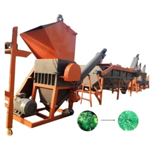 Industrial Automatic Plastic Recycling Machine for PET Flakes Washing and Pelletizing