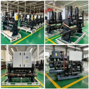 Industrial Chiller Machine Series Industrial Grade Water Chiller 20HP 30HP 60HP 100HP 200HP