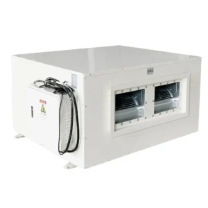 Industrial Commercial 480 Pints Per Day Ducted Dehumidifier Ceiling Mounted Greenhouse Air Drying Machine 220V