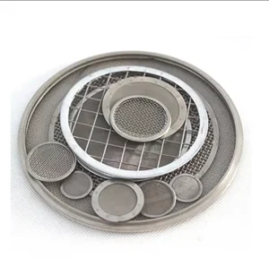 Industrial Corrugated 73 80 Micron Metal 2mm Aperture Stainless Steel Wire Mesh Fabric Filters for Extruder Screen Changers