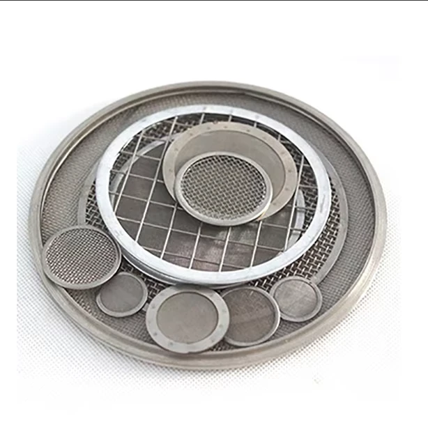 Industrial Corrugated 73 80 Micron Metal 2mm Aperture Stainless Steel Wire Mesh Fabric Filters for Extruder Screen Changers