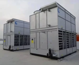 Industrial Counterflow Closed Cooling Tower Carbon Steel Hot dip Galvanized Material