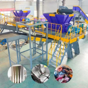 Industrial Curtains Seats Shredder Machine Sponge Foam Shredder Waste Textile Fabric Shredder for Carpet