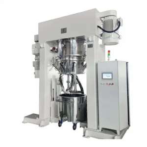 Industrial Double Planetary Vacuum Mixer 300L High Viscosity Lithium Battery Slurry Stainless Steel Motor Bearing