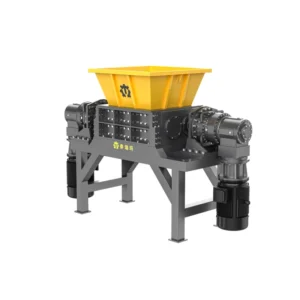 Industrial Double Shaft Shredder for Plastic Wood Tires Woven Bags & Small Appliances Recycling