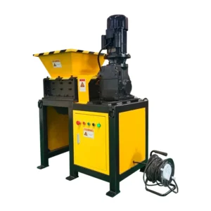 Industrial E waste Crusher Mobile Scrap Metal Shredder Timber Wood Pallet Double Shaft Mobile Shredder