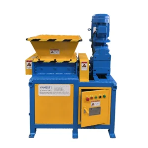 Industrial E waste Crusher Mobile Scrap Metal Shredder Timber Wood Pallet Double Shaft Mobile Shredder