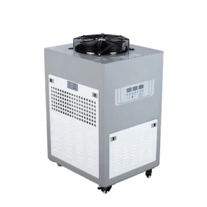 Industrial Energy Saving Water Cooled Chiller Machine 380V High Accuracy 20C 80C Working Temperature Range Plastic Mold Pump